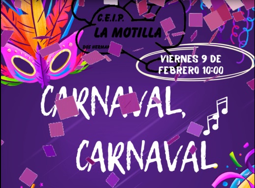 Fiesta de Carnaval el 16 de febrero